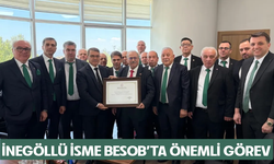 İnegöllü isme BESOB'ta önemli görev