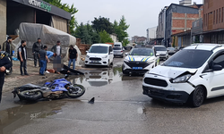 Bursa İnegöl'de motosikletli genç için seferber oldular