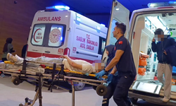 Bursa İnegöl'de motosikletli gençler ölümden döndü