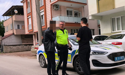 Bursa İnegöl'de ters yöne giren araca 20 bin TL ceza kesildi