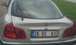 Bursa İnegöl'de 2 otomobil çarpıştı