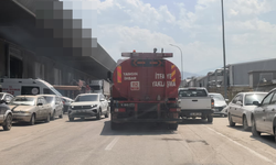 Bursa İnegöl'de tekstil fabrikasında yangın