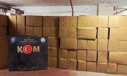 Bursa’da 3 milyon 105 bin adet dolu makaron ele geçirildi