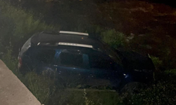 Bursa Osmangazi'de kontrolden çıkan araç dereye uçtu, kaza sonrası sürücü kaçtı