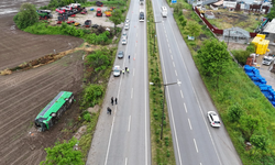 Çanakkale’de tur otobüsü devrildi: 46 yaralı