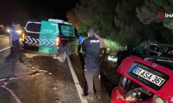 Feci kaza: Karı koca öldü, 4 yaşındaki çocukları yaralandı