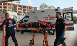 Bursa İnegöl'de motosikletli ölümden döndü