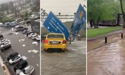Gaziantep’te "süper hücre" fırtınası şehri talan etti