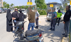 Bursa İnegöl'de terminal önünde görünmez kaza