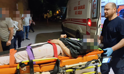 Bursa İnegöl'de eve giderken hastanelik oldu