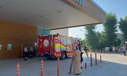 Bursa İnegöl Devlet Hastanesi'nde yangın paniği