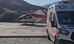 Van’da kalp krizi geçiren hasta helikopter ambulansla hastaneye sevk edildi