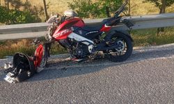 Motosiklet kamyona arkadan çarptı: 1 ölü