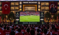 İnegöl'de dev ekran heyecanına YKS engeli