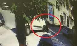 Bursa İnegöl'de kaza anı kamerada