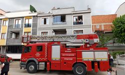Bursa İnegöl’de açık bırakılan ocak yangına neden oldu