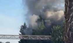Bursa Osmangazi'de korkutan fabrika yangını