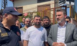 Başkan Vekili Biba, yangın yerinde