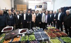 BTSO Başkanı İbrahim Burkay'dan Bursa Kent Hali'ne ziyaret