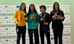 BUÜ'lü milli sporcudan uluslararası başarı