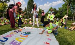 Osmangazi'de minikler yaza merhaba etkinliğinde buluştu