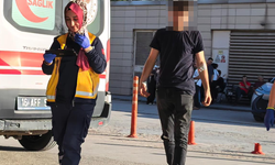 Bursa İnegöl OSB'de çarpışma: 2 yaralı