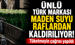 Ünlü Türk markası maden suyuna İsviçre'de yasak: 'Tüketmeyin' uyarısı yapıldı