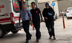 Bursa İnegöl'de caminin önünden geçerken başına tuğla düştü