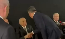 Devlet Bahçeli ve Özgür Özel o etkinlikte bir araya geldiler