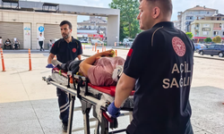 Bursa İnegöl'de ağır yaralandı: Elmasını hiç bırakmadı