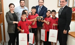 Koçarlı’nın ’Neşe Robot’u Türkiye üçüncüsü oldu