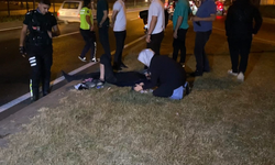 Bursa İnegöl'de annesi elini hiç bırakmadı