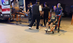 Bursa İnegöl'de bisiklet ile motosiklet çarpıştı: 3 yaralı