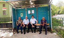 Bursa İnegöl'de 900 rakımda otobüs bekleyen durak!