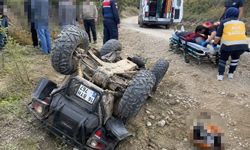 Bursa Kestel'de ATV kabusu: 2 yaralı
