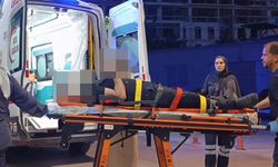 Bursa İnegöl'de bahçede korkutan kaza