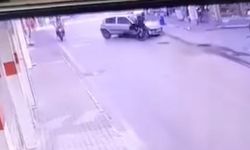 Bursa Osmangazi’de akılalmaz kaza: Burnu bile kanamadı