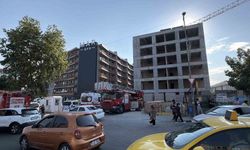 3 aydır maaş alamayan işçiler inşaatın tepesine çıktılar