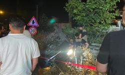 Bursa İnegöl'de araç takla attı! Yaralılar var