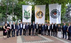 İnegöl'de uluslararası zirve! Acara Hükümeti Başkanı resmi heyetle geldi