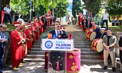 Bursa Yıldırım'da Sultan Çelebi Mehmed dualarla anıldı