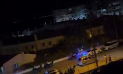 Bursa Mudanya'da aileler arasında meydan muharebesi kamerada
