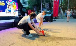 Orhaneli'de MobilFest ile bilim dolu gece