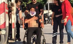 Bursa İnegöl'de motosikletli ağır yaralandı