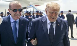 Cumhurbaşkanı Erdoğan karşıladı! ABD Başkanı Trump Ankara'da