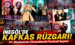 İnegöl'de Kafkas Rüzgarı! 26. Uluslararası Chveneburebi Festivali başladı