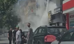 Bursa İnegöl'de döner dükkanında yangın! İtfaiye sevk edildi