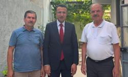 İnegöl Kaymakamı Akpay’dan Şehit Emniyet Müdürü Muhsin Aydemir’in ailesine ziyaret