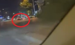 Bursa Nilüfer'de drift atarken kazadan kıl payı kurtuldu