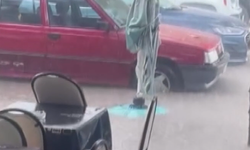 Karacabey'de şiddetli yağmur yolları göle çevirdi